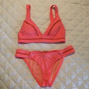 Coral Pily Q Bikini